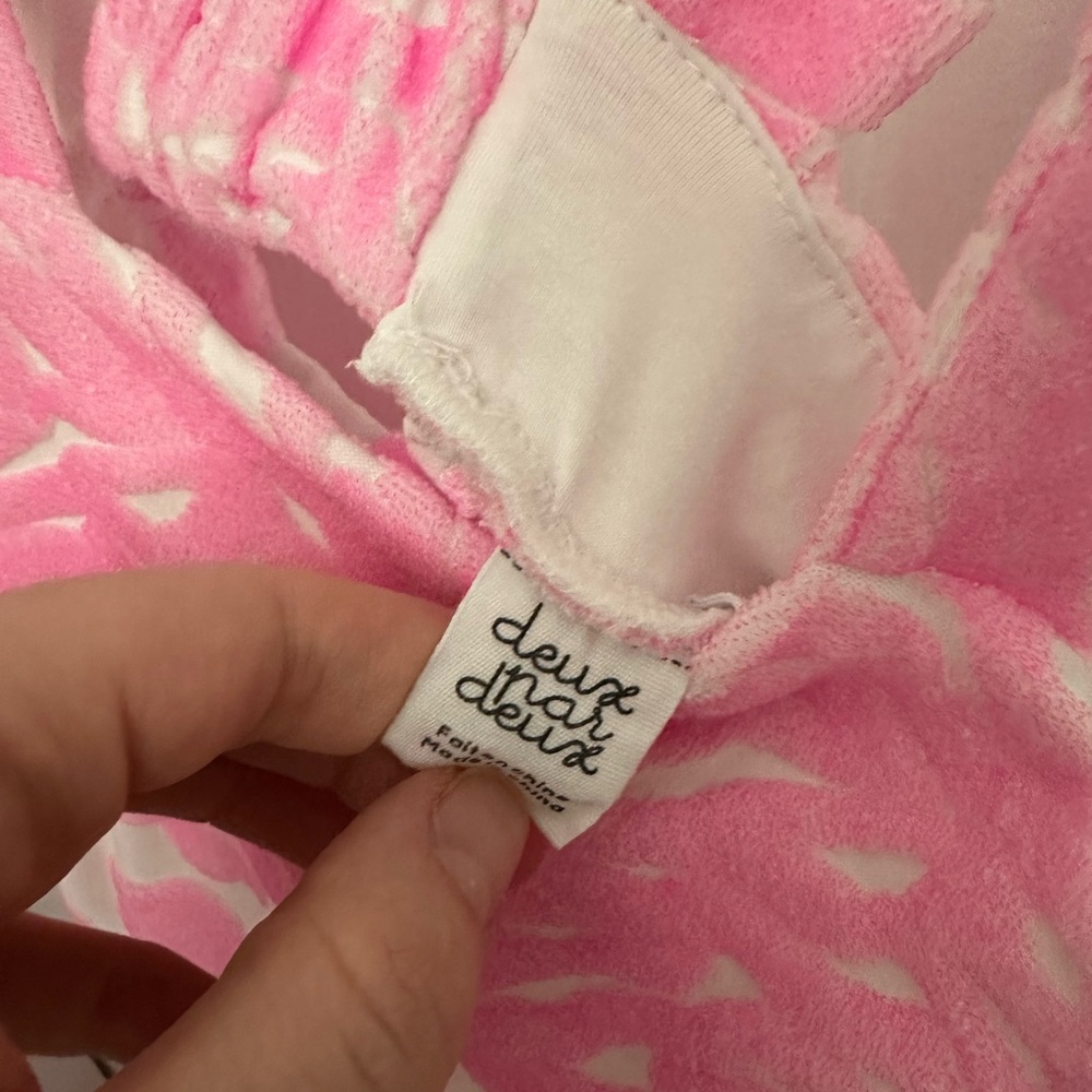 Deux par Deux Pink and White Kids Casual Dress size 5 - Picture 3 of 3